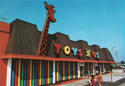Toys "R" Us Store Front (circa 1970)