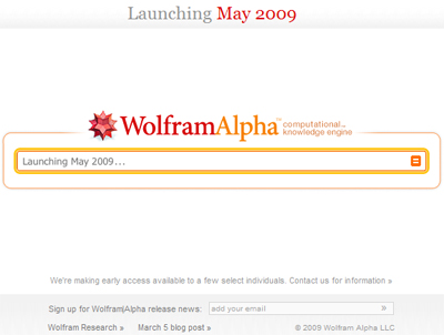 Wolfram Alpha Computational Knowledge Engine